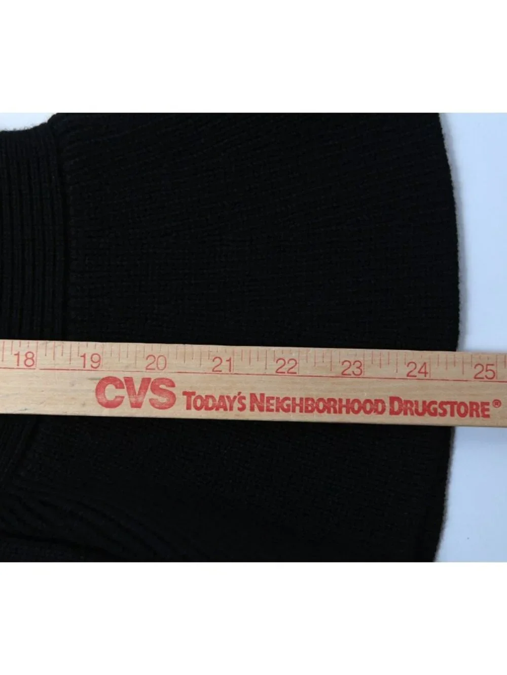 Ann Taylor Size Small Black Zip Back Peplum Hem Knit Sweater - Picture 11 of 12